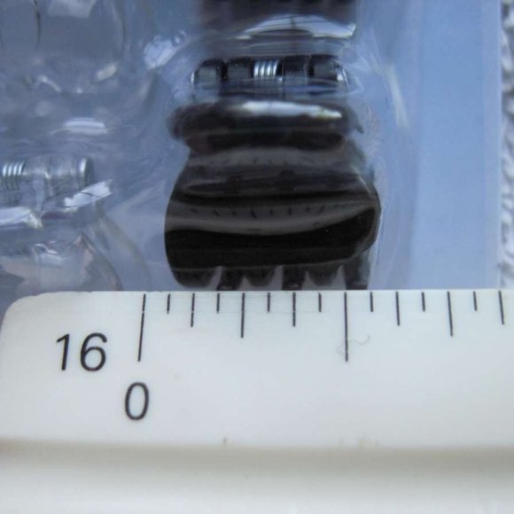 15 Goody Small Claw Clips Mini 1/2" Hair Jaw Plastic Black Clear Tortoise Brown - Picture 2 of 8
